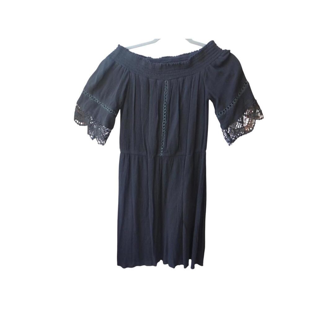 Xhilaration Off-Shoulder‎ Dress with Lace Trim